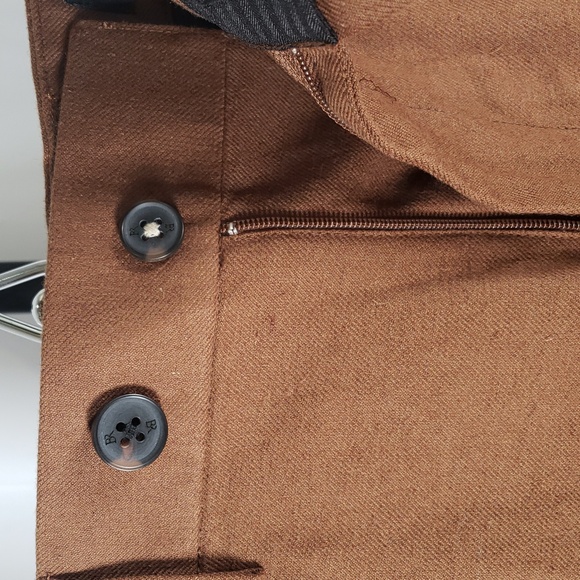 Banana Republic Men’s Tailored Fit Brown Slacks – Size 30 x 30 – NWT - Picture 6 of 7